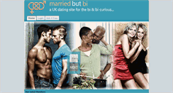 Desktop Screenshot of marriedbutbi.co.uk